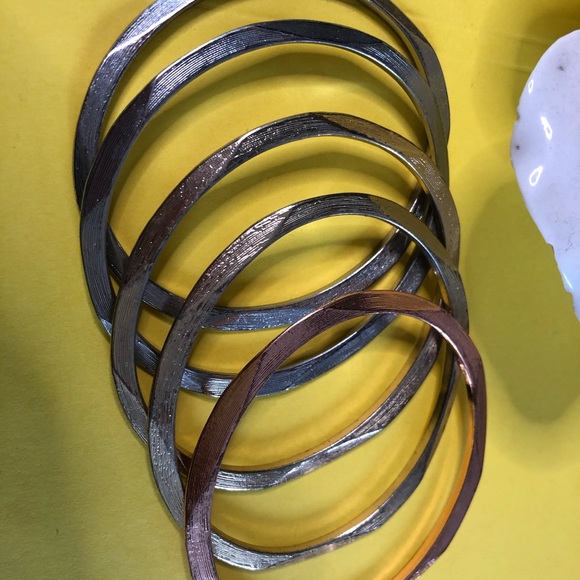 Multi Color Metal Bangles - Picture 3 of 3